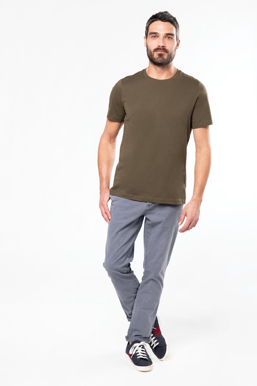MEN'S ORGANIC COTTON CREW NECK T-SHIRT