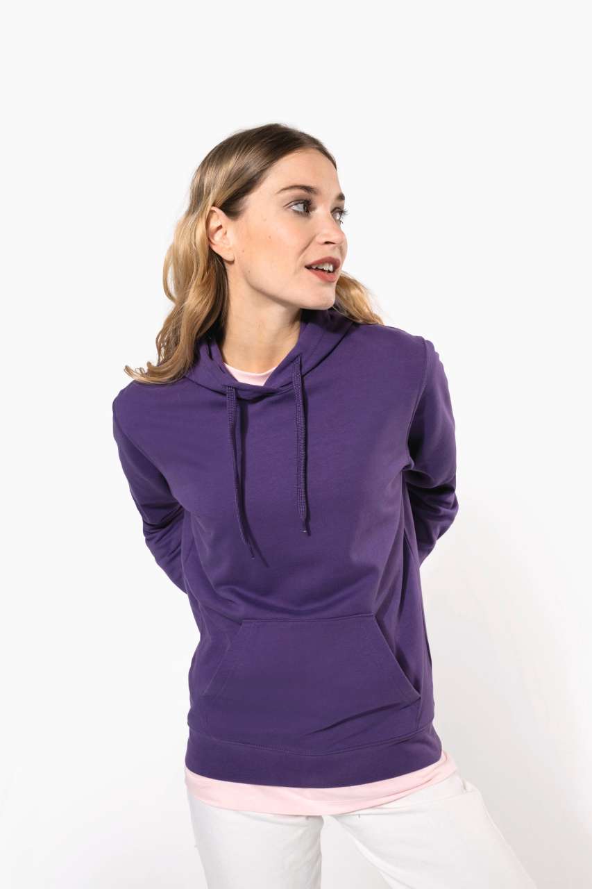 LADIES’ HOODED SWEATSHIRT