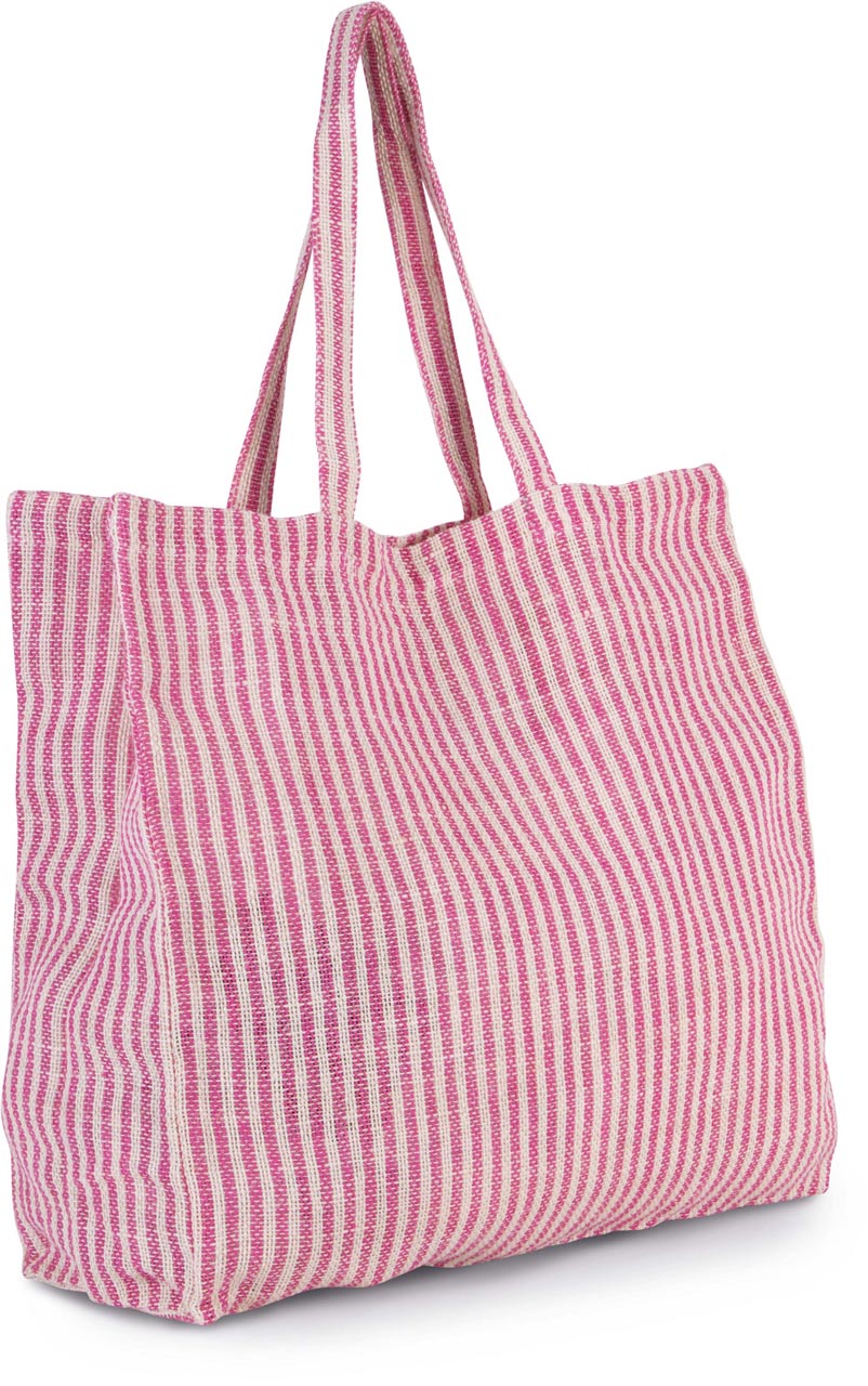 JUCO STRIPED SHOPPER BAG