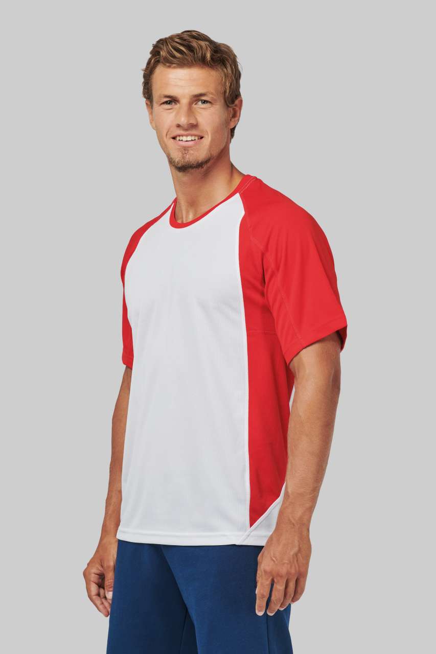 UNISEX TWO-TONE SHORT-SLEEVED T-SHIRT