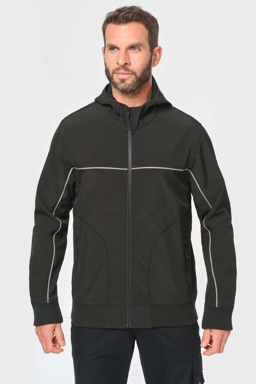 wk450 UNISZEX HÁROMRÉTEGŰ KÉT SZÍNŰ BIONIKUS BEVONATTAL ELLÁTOTT SOFTSHELL DZSEKI