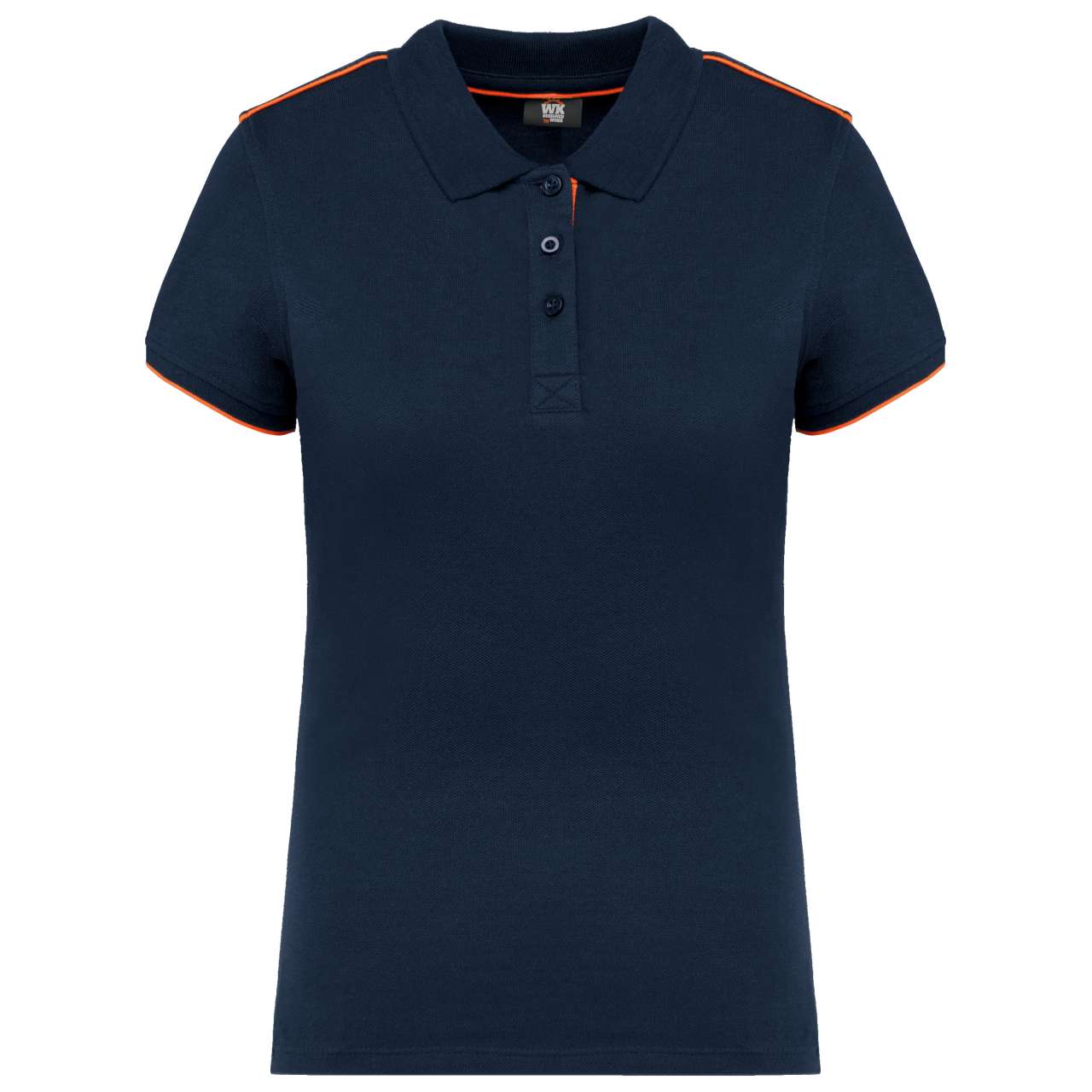 LADIES' SHORT-SLEEVED CONTRASTING DAYTODAY POLO SHIRT