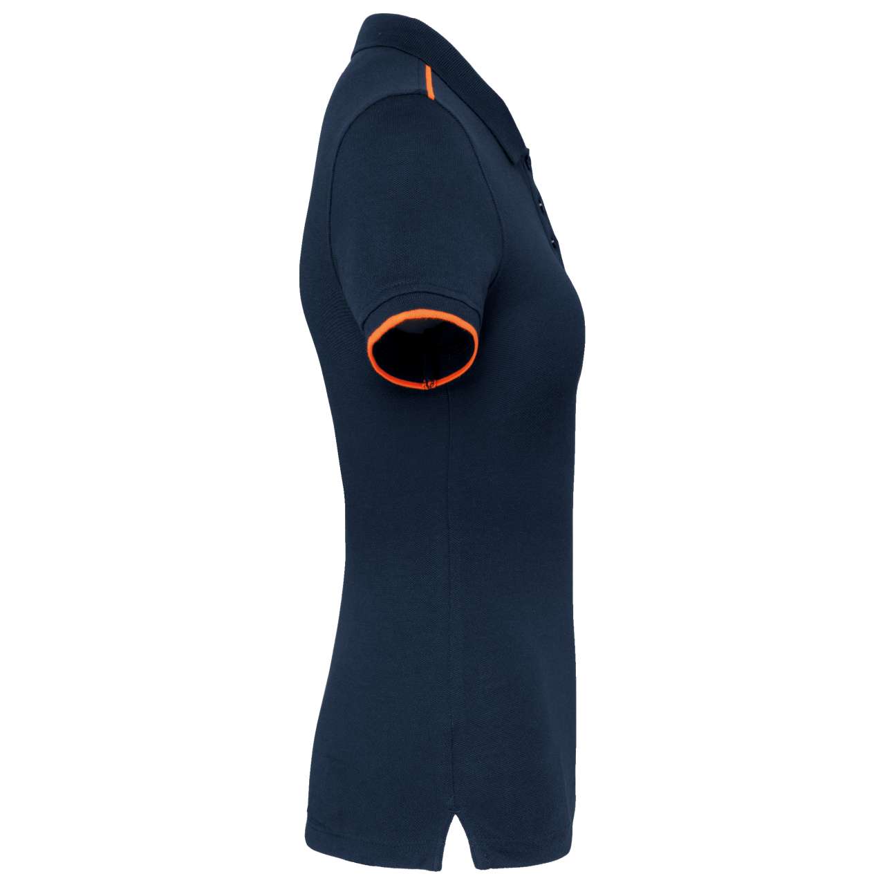 LADIES' SHORT-SLEEVED CONTRASTING DAYTODAY POLO SHIRT