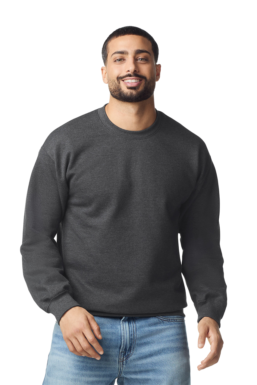 gisf000 SOFTSTYLE™ MIDWEIGHT FELNŐTT KÖRNYAKAS PULÓVER
