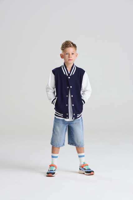 AWJH043J KIDS VARSITY JACKET