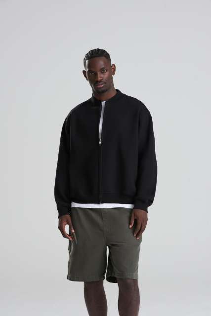 awjh124 SIGNATURE HEAVYWEIGHT BOMBER PULÓVER