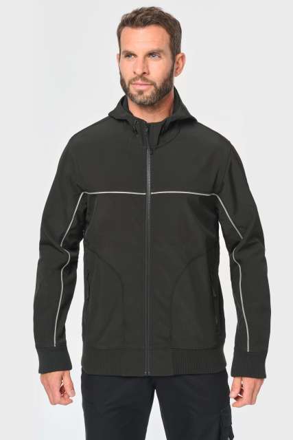wk450 UNISZEX HÁROMRÉTEGŰ KÉT SZÍNŰ BIONIKUS BEVONATTAL ELLÁTOTT SOFTSHELL DZSEKI