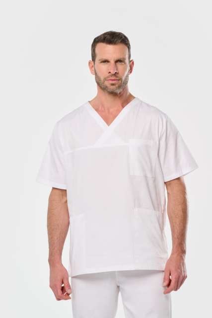 WK504 UNISZEX RÖVID UJJÚ PAMUT TUNIKA