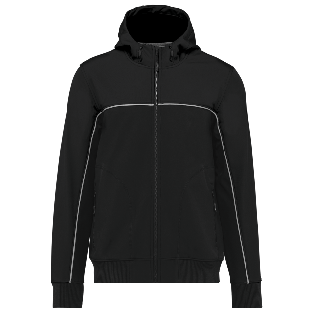 UNISZEX HÁROMRÉTEGŰ KÉT SZÍNŰ BIONIKUS BEVONATTAL ELLÁTOTT SOFTSHELL DZSEKI