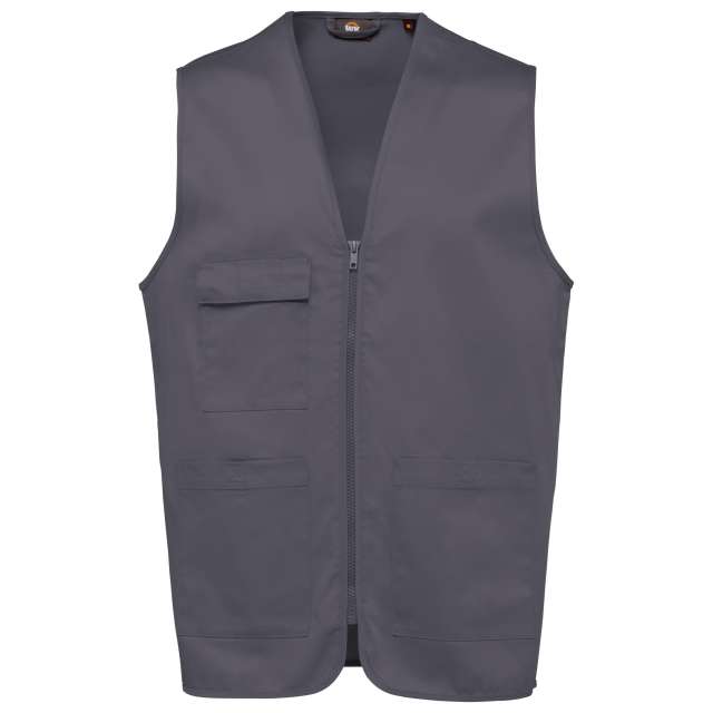 UNISZEX TÖBBZSEBES POLYCOTTON MELLÉNY