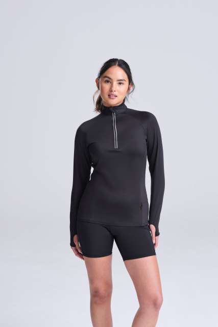JC035 WOMEN'S COOL FLEX 1/2 ZIP TOP