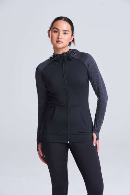 JC058 WOMEN'S COOL CONTRAST ZOODIE