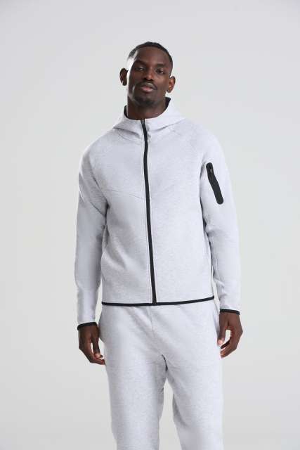 jc305 ADAPTÍV VÉGIG CIPZÁRAS POLÁR PULÓVER KAPUCNIVAL