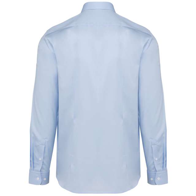 MEN'S LONG-SLEEVED TWILL SHIRT
