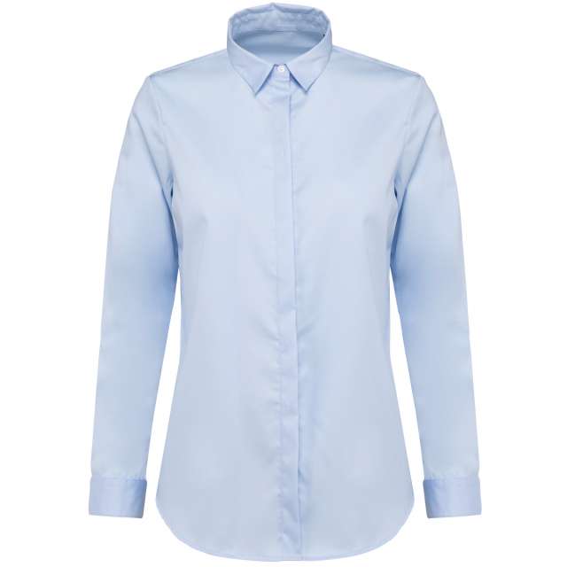 LADIES' LONG-SLEEVED TWILL SHIRT