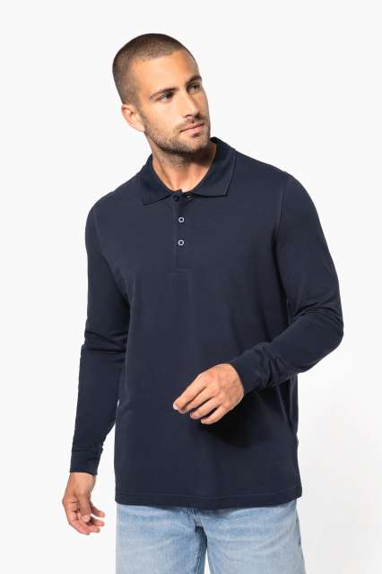 KA256 MEN'S LONG-SLEEVED PIQUÉ POLO SHIRT