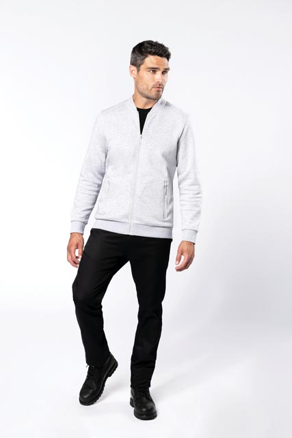 KA4002 FULL ZIP FLEECE SWEATSHIRT