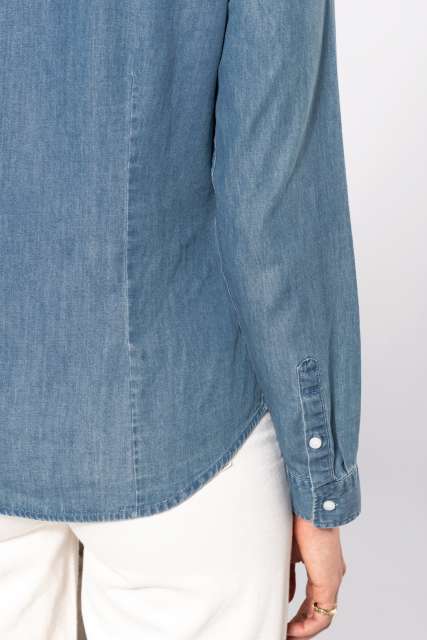 KA509 LADIES’ DENIM SHIRT