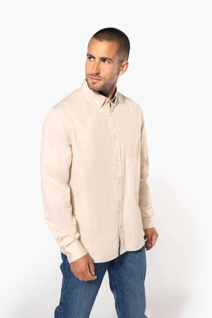 KA586 MEN'S NEVADA LONG-SLEEVE COTTON SHIRT