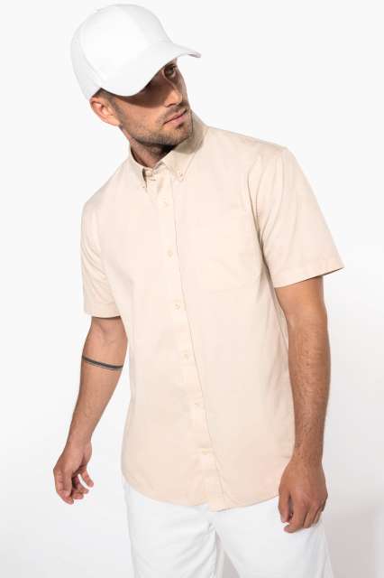 KA587 MEN'S ARIANA III SHORT-SLEEVE COTTON SHIRT