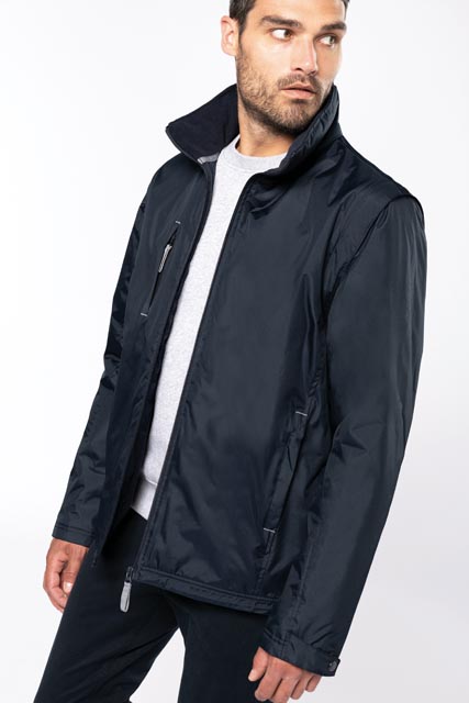 KA639 SCORE - DETACHABLE-SLEEVED BLOUSON JACKET