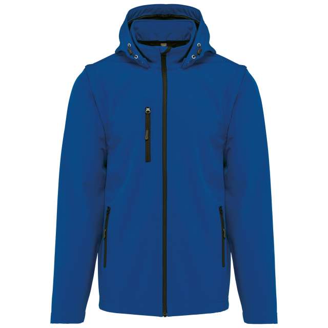 UNISZEX 3 RÉTEGŰ SOFTSHELL KAPUCNIS KABÁT LEVEHETŐ UJJAKKAL
