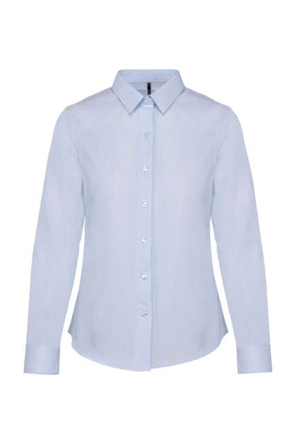 LADIES’ LONG-SLEEVED COTTON POPLIN SHIRT