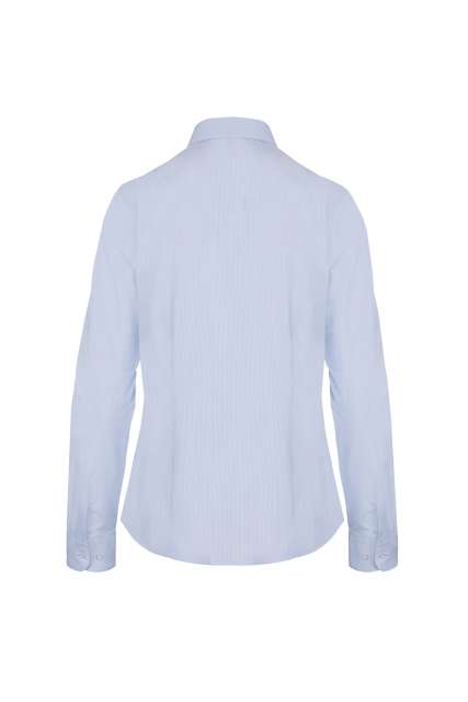 LADIES’ LONG-SLEEVED COTTON POPLIN SHIRT