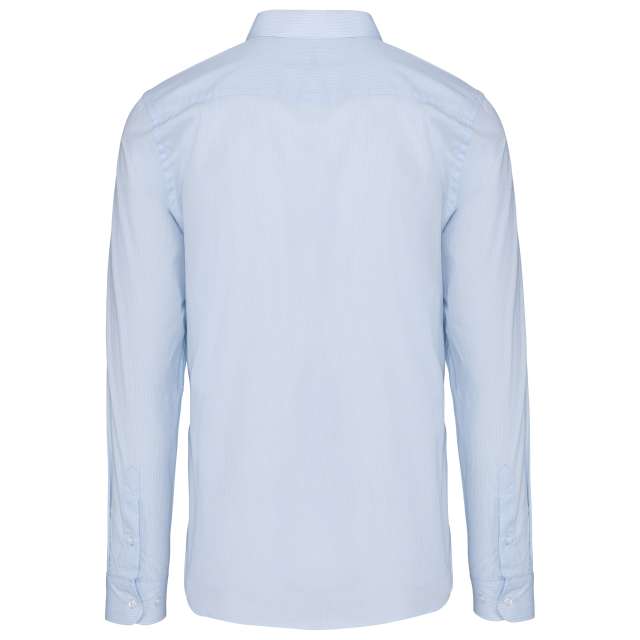 MEN’S LONG-SLEEVED COTTON POPLIN SHIRT