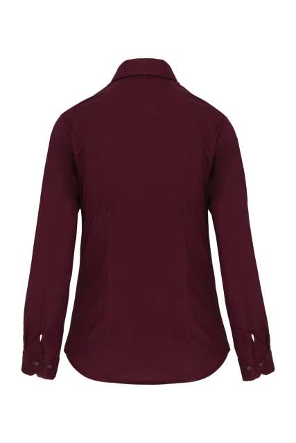 LADIES' LONG-SLEEVED STRETCH SHIRT
