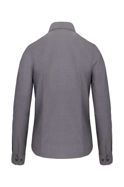LADIES' LONG-SLEEVED OXFORD SHIRT