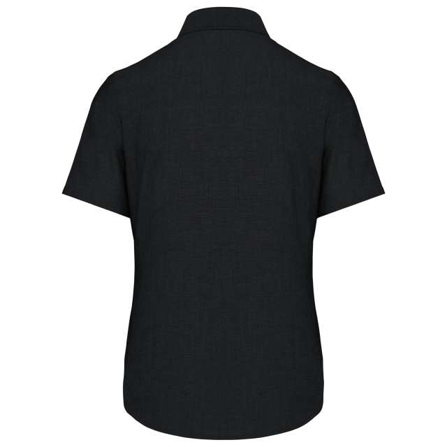 LADIES' SHORT-SLEEVED OXFORD SHIRT