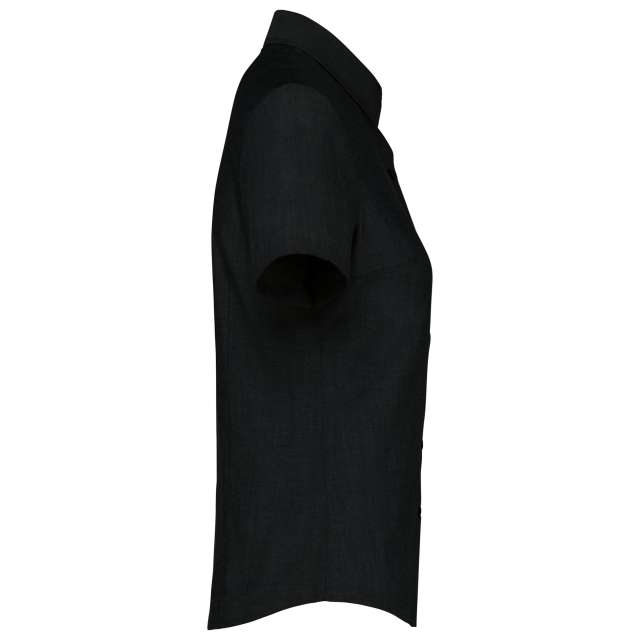 LADIES' SHORT-SLEEVED OXFORD SHIRT