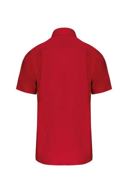 MEN'S SHORT-SLEEVED COTTON POPLIN SHIRT