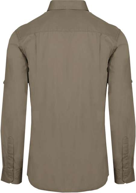MEN'S LONG-SLEEVED SAFARI SHIRT