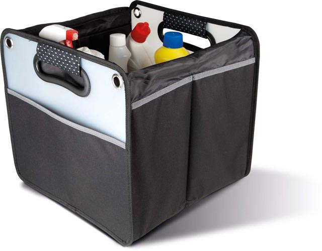 CAR BOOT ORGANISER WITH FLAP