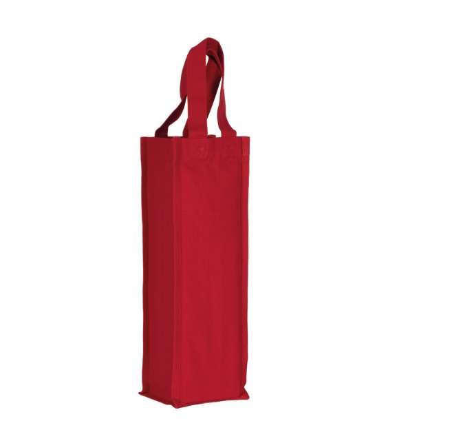 PAMUTVÁSZON PALACKTARTÓ TÁSKA