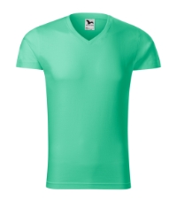 Slim Fit V-neck Póló férfi