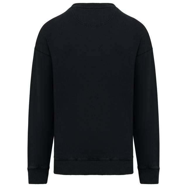 UNISZEX MOSOTT HATÁSÚ OVERSIZED KÖRNYAKAS PULÓVER