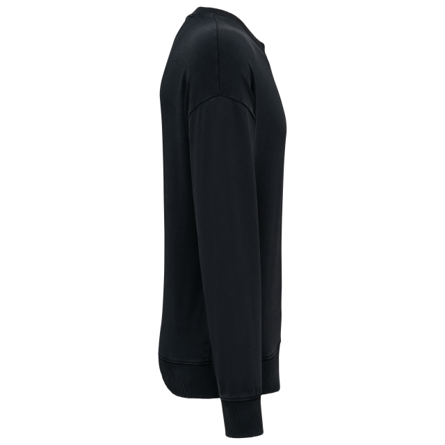 UNISZEX MOSOTT HATÁSÚ OVERSIZED KÖRNYAKAS PULÓVER