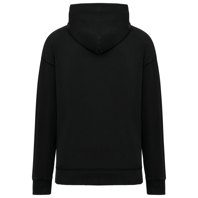 UNISZEX MOSOTT HATÁSÚ OVERSIZED KAPUCNIS PULÓVER