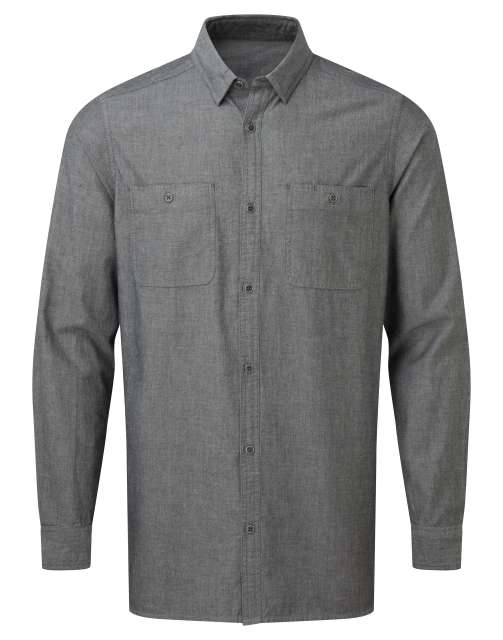 PR247 MEN'S ORGANIC CHAMBRAY FAIRTRADE SHIRT