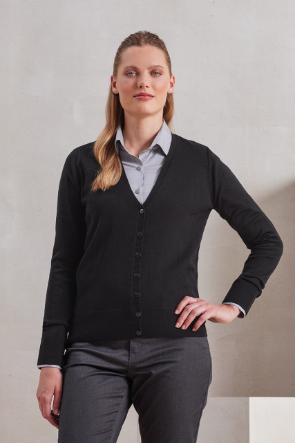 PR402 'ESSENTIAL' ACRYLIC WOMEN'S CARDIGAN
