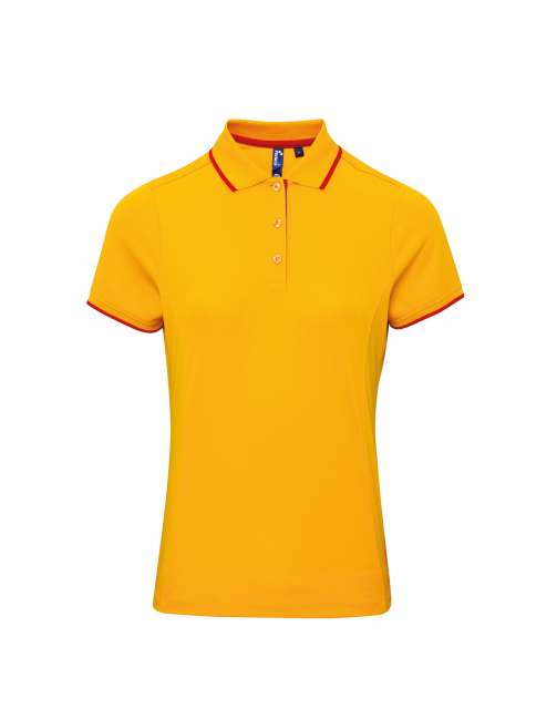 PR619 LADIES’ CONTRAST COOLCHECKER® POLO