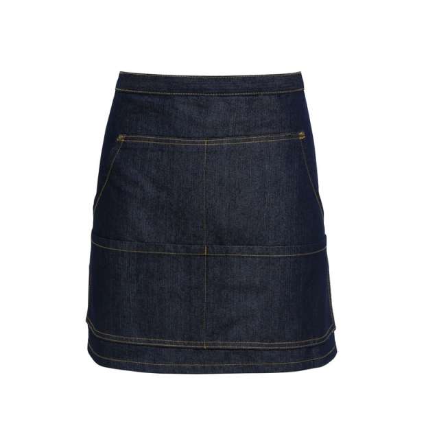 DENIM KÖTÉNY FARMER TÍPUSÚ VARRÁSSAL