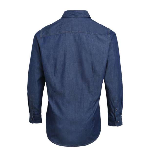 MEN’S JEANS STITCH DENIM SHIRT