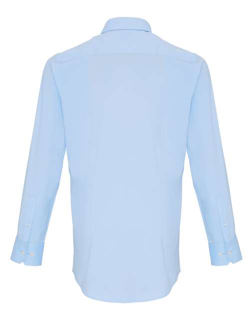 MEN'S STRETCH-FIT COTTON POPLIN LONG SLEEVE SHIRT