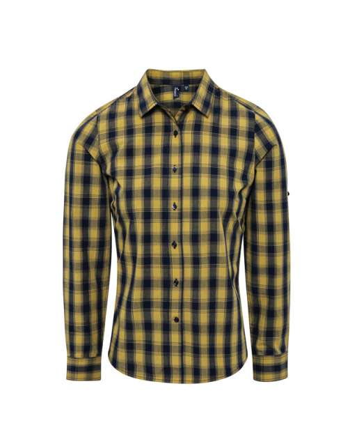 'MULLIGAN' CHECK - WOMEN'S LONG SLEEVE COTTON SHIRT