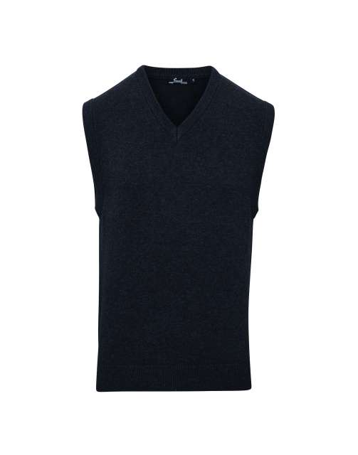 MEN'S V-NECK SLEEVELESS SWEATER