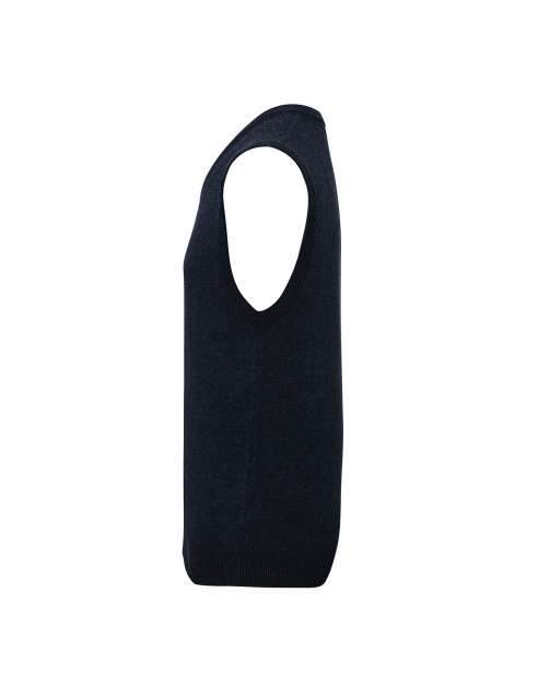 MEN'S V-NECK SLEEVELESS SWEATER